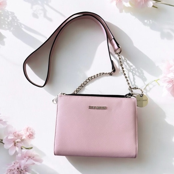 Steve Madden Blush Pink Crossbody Purse NWT - Picture 1 of 3